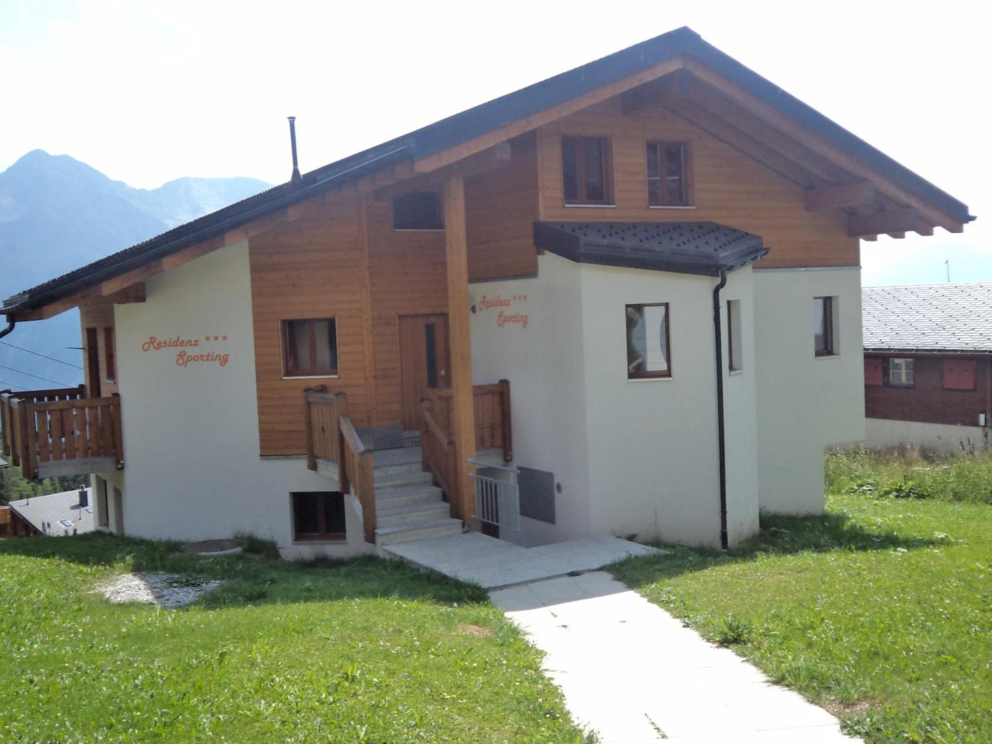 Familienhotel Garni Sporting Bettmeralp Exterior foto