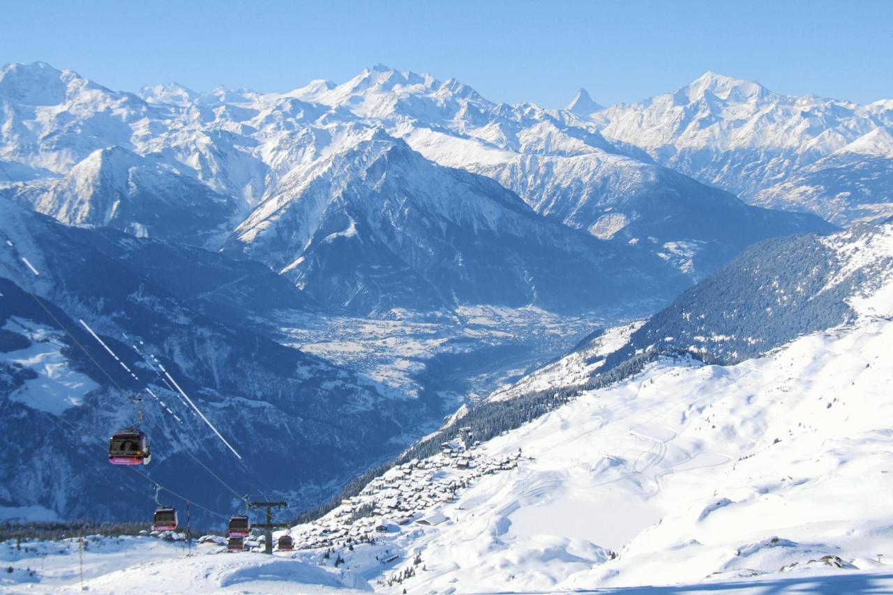 Familienhotel Garni Sporting Bettmeralp Exterior foto